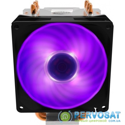 Cooler Master Процессорный кулер Cooler Master Hyper H410R RGB LED PWM LGA2066/2011-V3/1200/115x/AM4/FM2(+)/AM3(+)