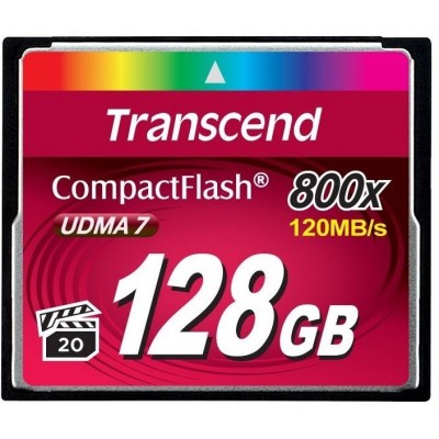 Transcend 800x CompactFlash (Premium)[TS128GCF800]