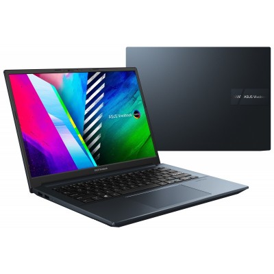 Ноутбук ASUS Vivobook Pro 14 K3400PH-KM108W 14WQXGA OLED/Intel i5-11300H/16/512F/NVD1650-4/W11/Blue