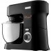 Кухонна машина Sencor 1000Вт, чаша-метал, корпус-пластик, насадок-15, чорний