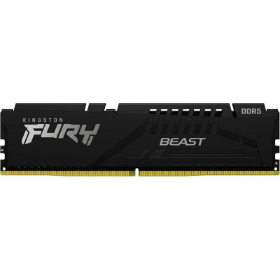 Пам'ять ПК Kingston DDR5 16GB 6000 FURY Beast Black XMP