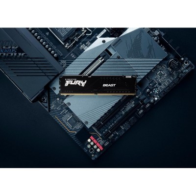 Пам'ять ПК Kingston DDR5 16GB 6000 FURY Beast Black XMP