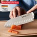 Набір ножів Tefal Ice Force, 2шт, нержавіюча сталь, пластик, чорний