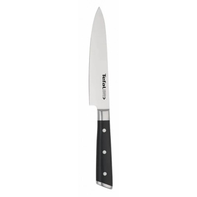 Набір ножів Tefal Ice Force, 2шт, нержавіюча сталь, пластик, чорний