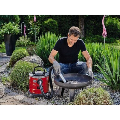 Пилосос професійний для золи Einhell TC-AV 1720 DW, 1250 Вт, 175мБар, контейнер 20л, 3.7кг
