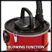 Пилосос професійний для золи Einhell TC-AV 1720 DW, 1250 Вт, 175мБар, контейнер 20л, 3.7кг