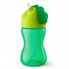 Поїльник-непроливайка Philips AVENT з трубочкою 300 мл 12 міс+, зелений (SCF798/01) Поїльник-непроливайка Philips AVENT з трубочкою 300 мл 12 міс+, зелений (SCF798/01)