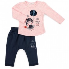 Набір дитячого одягу Breeze з дівчинкою (11402-98G-blue) Набір дитячого одягу Breeze з дівчинкою (11402-98G-blue)