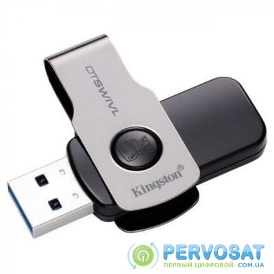 USB флеш накопитель Kingston 32GB DT SWIVL Metal USB 3.0 (DTSWIVL/32GB)