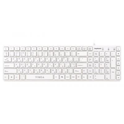 Клавиатура Vinga KB820White