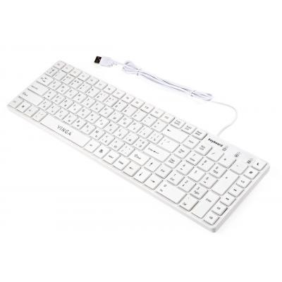 Клавиатура Vinga KB820White