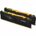 Модуль памяти для компьютера DDR4 64GB (2x32GB) 3600 MHz HyperX Fury RGB Black HyperX (Kingston Fury) (HX436C18FB3AK2/64)