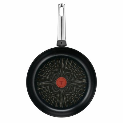 Сковорода Tefal Emotion+, 28см, нержавіюча сталь, бакеліт, чорний