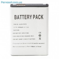 Акумуляторна батарея для телефону PowerPlant LG BL-44JN (E730, P970) (DV00DV6065) Акумуляторна батарея для телефону PowerPlant LG BL-44JN (E730, P970) (DV00DV6065)