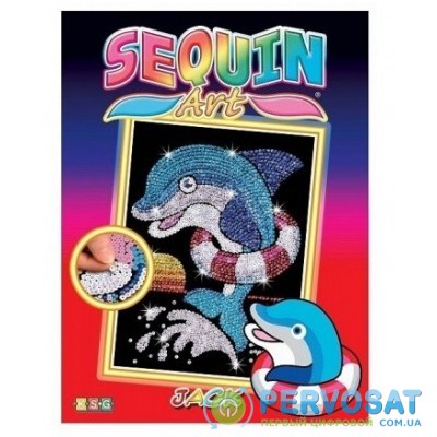 Sequin Art Набор для творчества RED Дельфин Джек