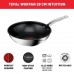 Сковорода Tefal Intuition ВОК, 28см, покриття Titanium, індукція, Thermo-Spot, нерж.сталь
