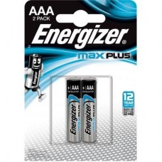 Батарейка Energizer AAA Max Plus LR03 * 2 (E301321300) Батарейка Energizer AAA Max Plus LR03 * 2 (E301321300)
