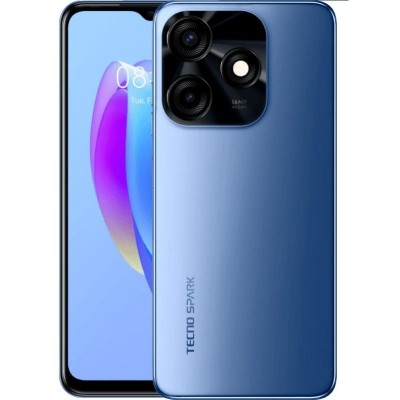 Смартфон TECNO Spark 10C (KI5m) 6.56&quot; 4/64GB, 2SIM, 5000mAh, Meta Blue