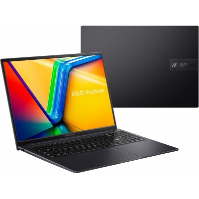 Ноутбук ASUS Vivobook 16X ASUS M3604YA-L2086 16&quot; 4K OLED, AMD R7-7730U, 16GB, F1TB, UMA, NoOS, Чорний