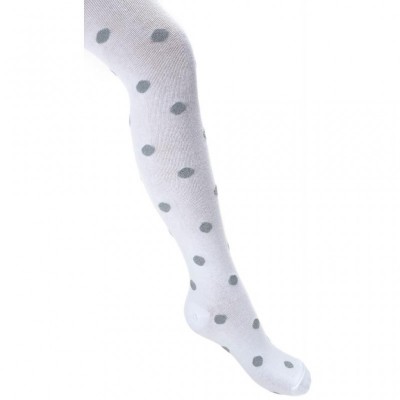 Колготки UCS SOCKS в горошок з люрексу (M0C0301-2051-11G-white)