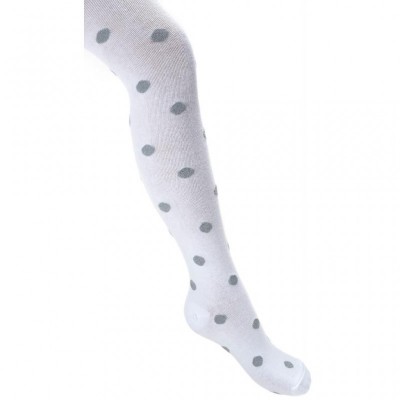 Колготки UCS SOCKS в горошек из люрекса (M0C0301-2051-11G-white)