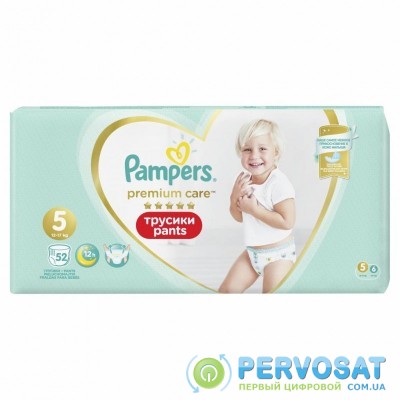 Подгузник Pampers Premium Care Pants Junior Размер 5 (12-17 кг), 52 шт (8001090760036)