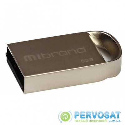 USB флеш накопитель Mibrand 8GB lynx Silver USB 2.0 (MI2.0/LY8M2S)