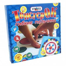 Настільна гра Strateg Twister Ok Гнучкі пальчики (730) Настільна гра Strateg Twister Ok Гнучкі пальчики (730)