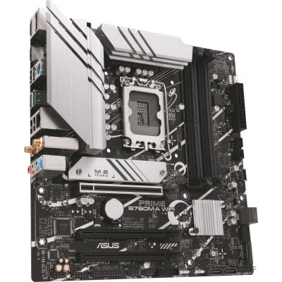 Материнcька плата ASUS PRIME B760M-A WIFI s1700 B760 4xDDR5 M.2 HDMI DP Wi-Fi BT mATX