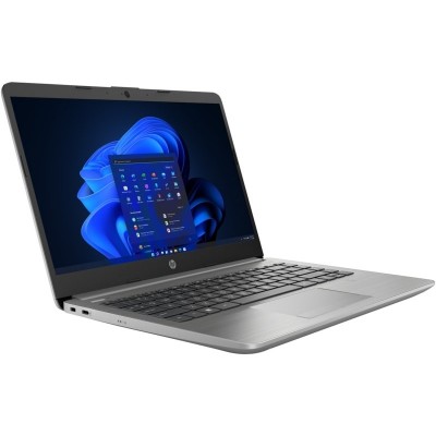 Ноутбук HP 240-G9 14" FHD IPS AG, Intel i7-1255U, 16GB, F512GB, UMA, DOS, сріблястий