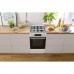 Плита Gorenje комбінована, 70л, 50x60см, дисплей, IconLed, чавун, білий