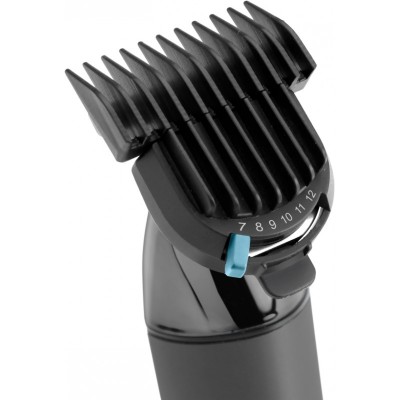 Тример Babyliss Super-X Metal Black Edition, для вусів та бороди, акум., насадок-2, кейс, підставка, сталь, чорно-сірий Тример Babyliss Super-X Metal Black Edition, для вусів та бороди, акум., насадок-2, кейс, підставка, сталь, чорно-сірий