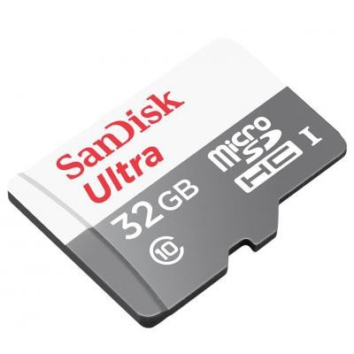 Карта памяти SANDISK 32GB microSDHC class10 UHS-I (SDSQUNB-032G-GN3MN)