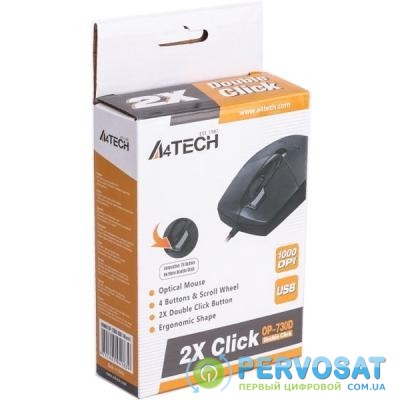Мышка A4tech OP-730D Black