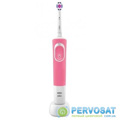 Электрическая зубная щетка BRAUN D100.413.1 (Oral-B Vitality PRO 3D White Pink)