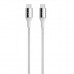 Дата кабель USB 3.1 Type-C to Type-C 1.2m MIXIT DuraTek silver Belkin (F2CU050bt04-SLV)
