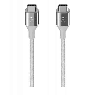 Дата кабель USB 3.1 Type-C to Type-C 1.2m MIXIT DuraTek silver Belkin (F2CU050bt04-SLV)