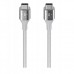 Дата кабель USB 3.1 Type-C to Type-C 1.2m MIXIT DuraTek silver Belkin (F2CU050bt04-SLV)
