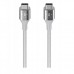 Дата кабель USB 3.1 Type-C to Type-C 1.2m MIXIT DuraTek silver Belkin (F2CU050bt04-SLV)