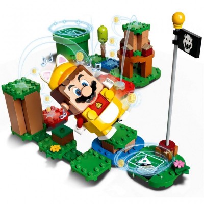 Конструктор LEGO Super Mario Марио-кот набор усилений 11 деталей (71372)