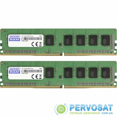 Модуль памяти для компьютера DDR4 16GB (2x8GB) 2400 MHz GOODRAM (GR2400D464L17S/16GDC)