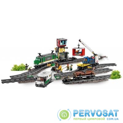 Конструктор LEGO CITY Грузовой поезд (60198)