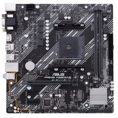 ASUS PRIME_A520M-E sAM4 A520 2xDDR4 HDMI-DVI-VGA mATX