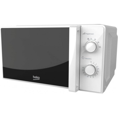 Мікрохвильова піч Beko, 20л, мех.керув., 700Вт, білий