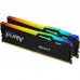 Пам'ять ПК Kingston DDR5 64GB KIT (32GBx2) 6400 FURY Beast RGB XMP