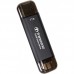 Портативний SSD Transcend 1TB USB 3.1 Gen 2 Type-A + Type-C ESD310 Чорний
