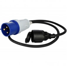 Подовжувач-адаптер мережевий Konner&Sohnen KS EX1M-1S, 1.0м, 3xТипF, 16A, чорний Подовжувач-адаптер мережевий Konner&Sohnen KS EX1M-1S, 1.0м, 3xТипF, 16A, чорний