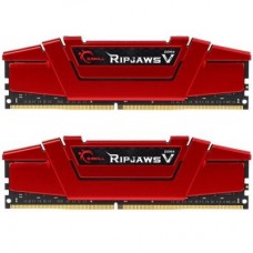 Модуль пам'яті для комп'ютера DDR4 16GB (2x8GB) 3000 MHz RipjawsV Red G.Skill (F4-3000C15D-16GVR)