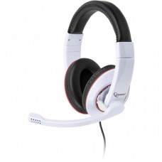 Навушники GEMBIRD MHS-001 White (MHS-001-GW)