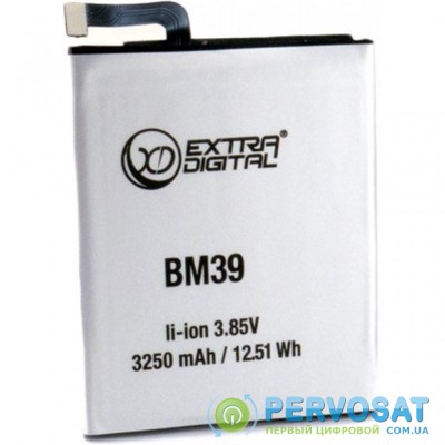Аккумуляторная батарея для телефона EXTRADIGITAL Xiaomi Mi 6 (BM39) 3250 mAh (BMX6472)